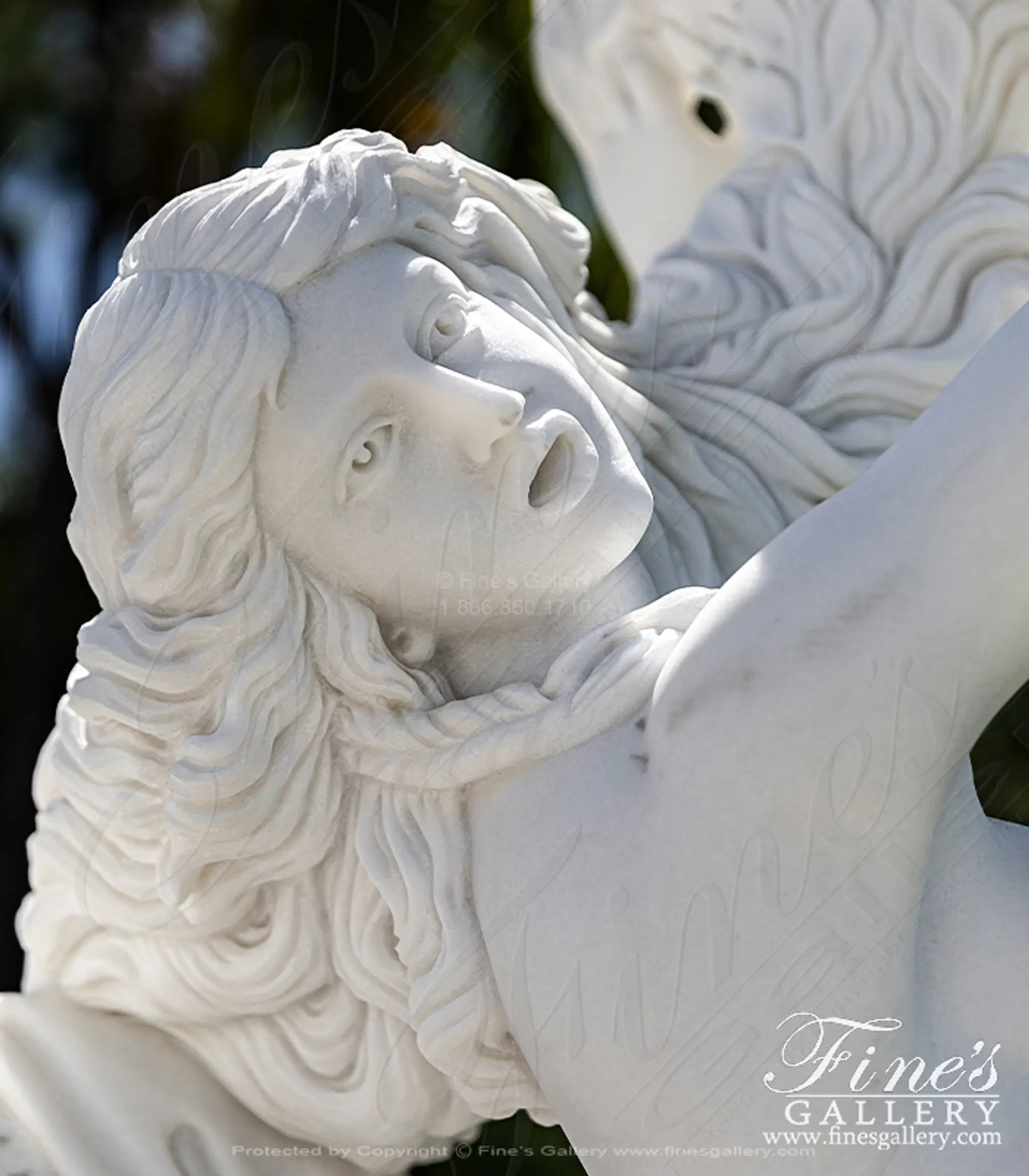 Apollo and Daphne Marble Statue | Hand-Carved White Marble